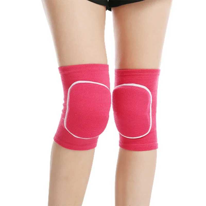 2 Pcs Sports Knee Pads Compression Dancing Knee Protector Support Thickened Sponge Volleyball Yoga Crossift Knee Brace Adult Kid J2509171