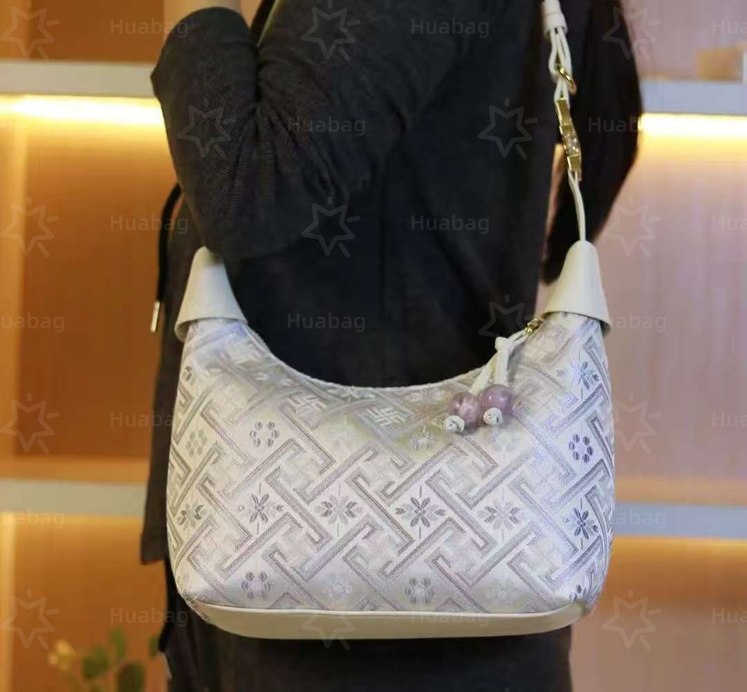 Pure Hand Embroidery Designer Bag Luxury Handbags New China-style Tote Bag High Quality Purses Designer Bags For Women Cross body Designer embroidered