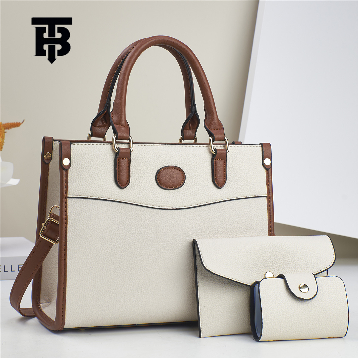 Designer Bag Mother And Child Luxury Bag Bag Three-piece Set Bag Taizhou Women's Bag Fashion Shoulder Bag Versatile Handbag Travel High-end Bag B