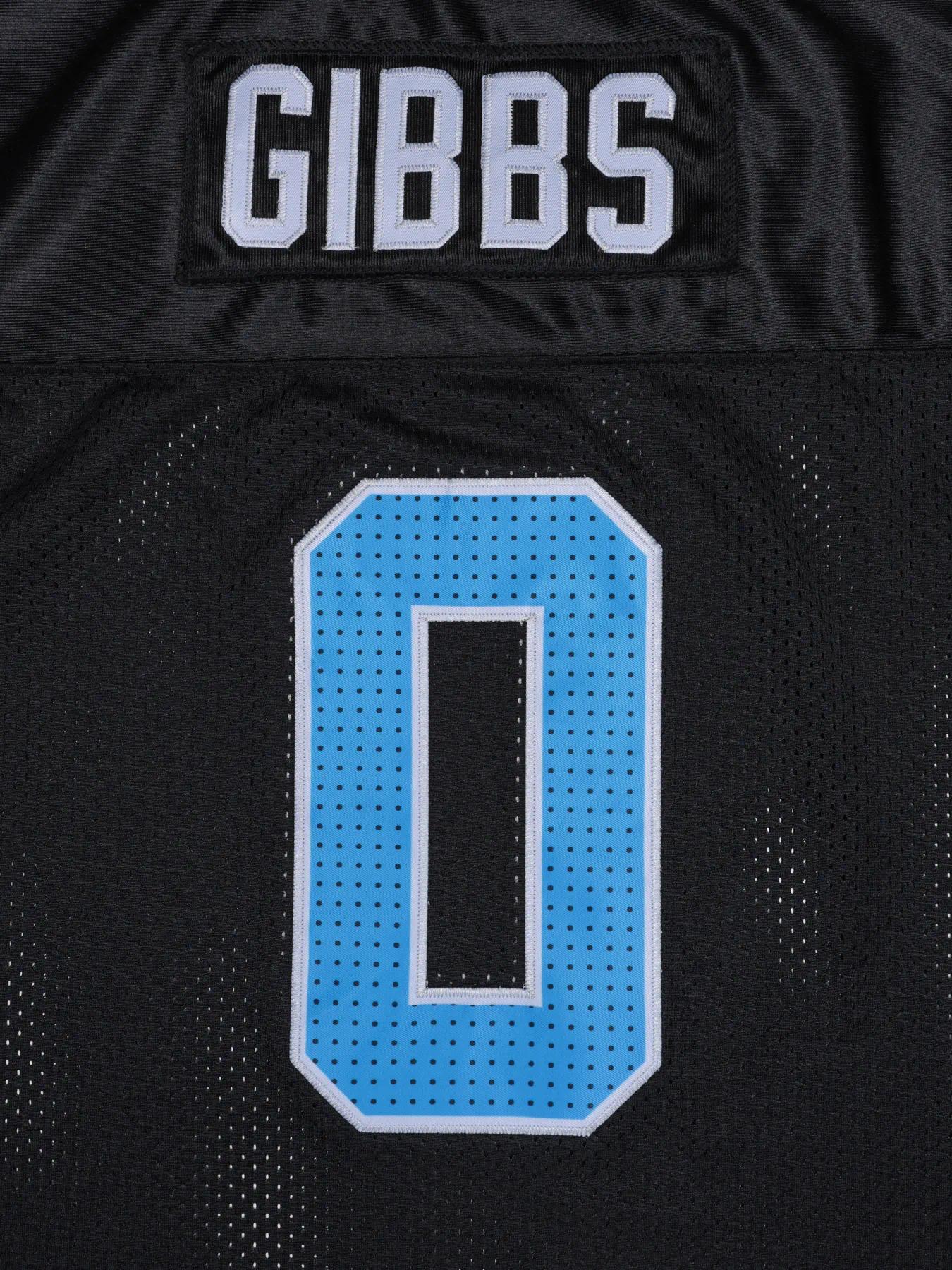 custom 0 Gibbs 2025 Football Jersey 14 Amon-Ra St. Brown Jahmyr Jack Campbell Barry Sanders Jared Goff Jeff Okudah Johnson Design stitched330