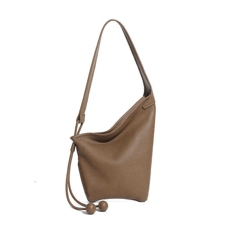 Autumn New Lazy Niche Asymmetric Design Minimalist Knot Baguette Single Shoulder Crossbody Women's Bag B3