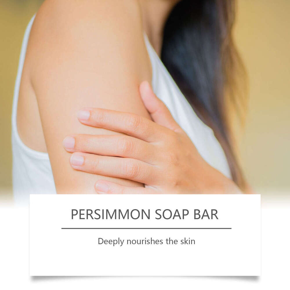 OCEAURA Persimmon Bath Gentle Exfoliating Smooth Moisturizing Refreshing Body Cleansing Soap