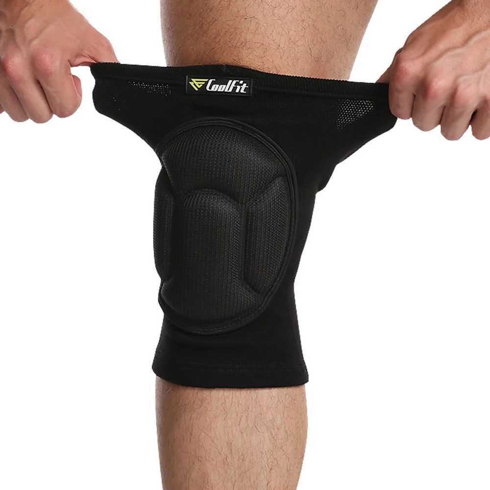 1Pair Protective Knee Pads for Men Women WorkVolleyball Knee Pad Thick AntiSlip Kneepads Soft Dance Gardening Knee Pads J250917