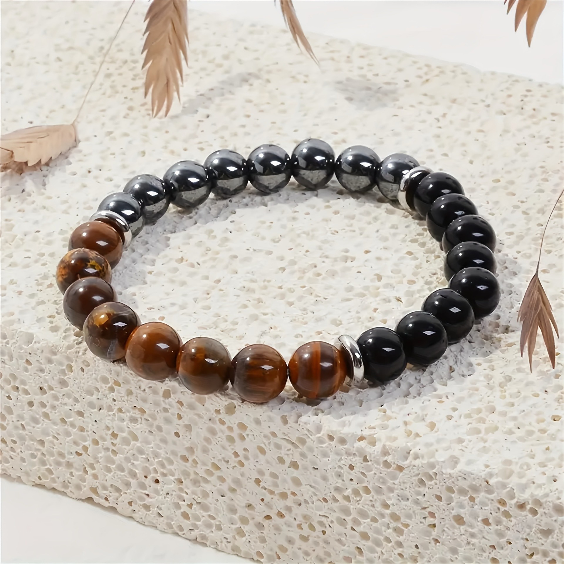 Multi - Color Gemstone Healing Bracelet Delicate Daily Match & Thoughtful Jewelry Gift For Him/Her High - Quality Trendy Accessory