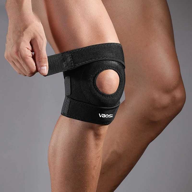 1Pcs outdoorPatella Protector Patella Knee Brace Adjustable Soft Patella Protect Band Damping Comfortable Sports Knee Brace J250917