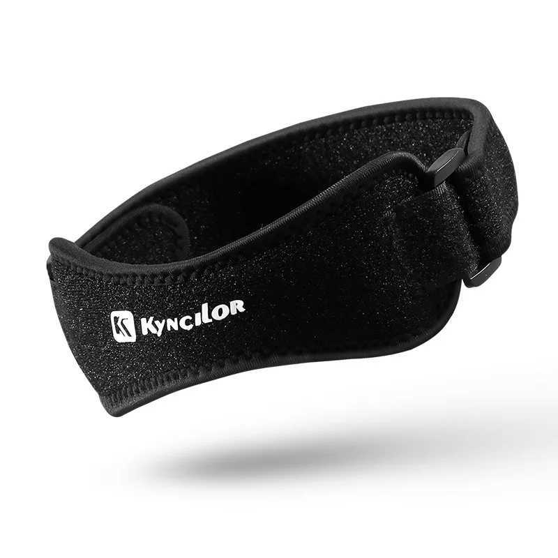 1Pcs Pressurized Patella Knee Straps with Ergonomic Silicone Pad Shock Absorption Sports Knee Pads for Patellar Tendon Support J250917