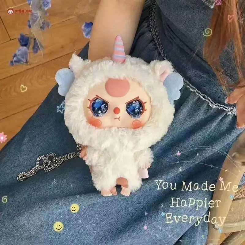 Baby Three BigHead Baby Zipper Bag Series Blind Box Cute Plush Crossbody Bag Trendy Toy Surprise Mystery Box Customized Gifts C250917