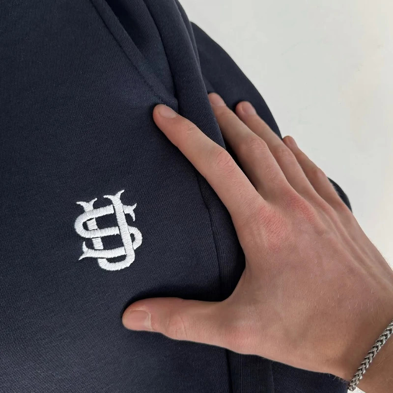 Y2K Men Jogger Loose Su Embroidered Leg Openings Wide Leg Pants Extra outsize Pockets fashionable Couple Straight Leg Pants 250917