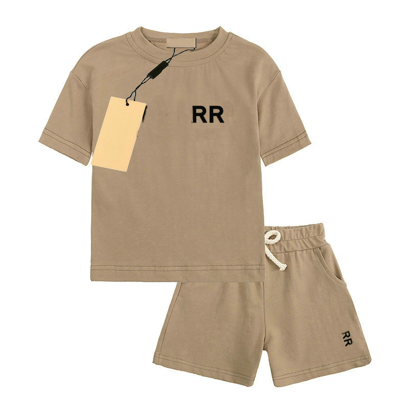 New 12 styles Kids Designer Clothing Sets T-Shirt Pants Set Brand printing Children 2 Piece cotton baby Boys girl Outdoor fashion sports Clothing Fashion Appar B990Y1