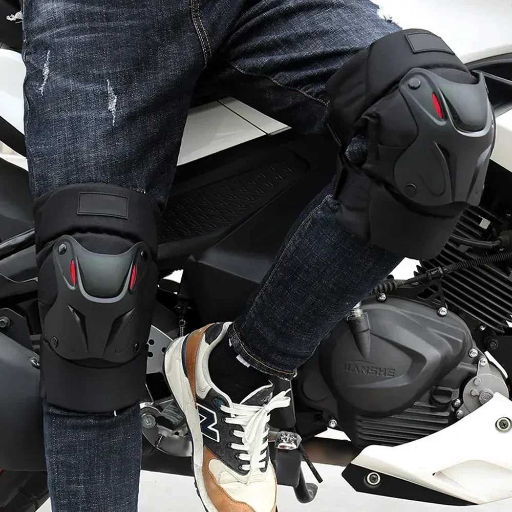 1Pair Motorcycle Knee and Elbow Pads for Roller Skating Climate Neutral Skating Protective Gear Adult Roller Skate Pads J250917