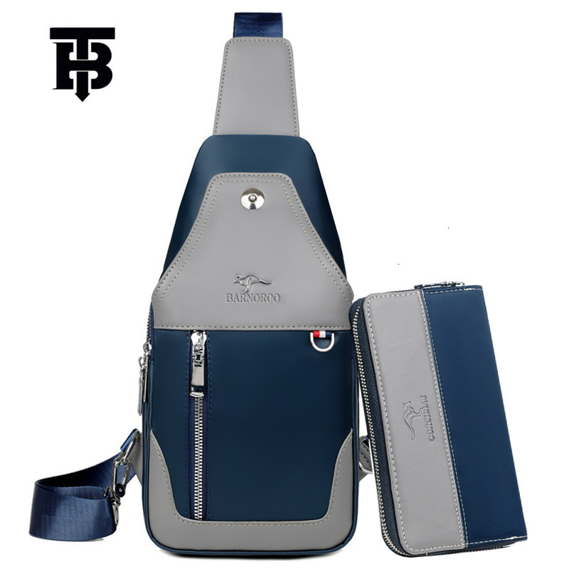 Designer Bag Cross-border Hot Sale New Men's Luxury Bag Waterproof Oxford Cloth Chest Bag Men's Single Shoulder Crossbody Bag High-end Casua