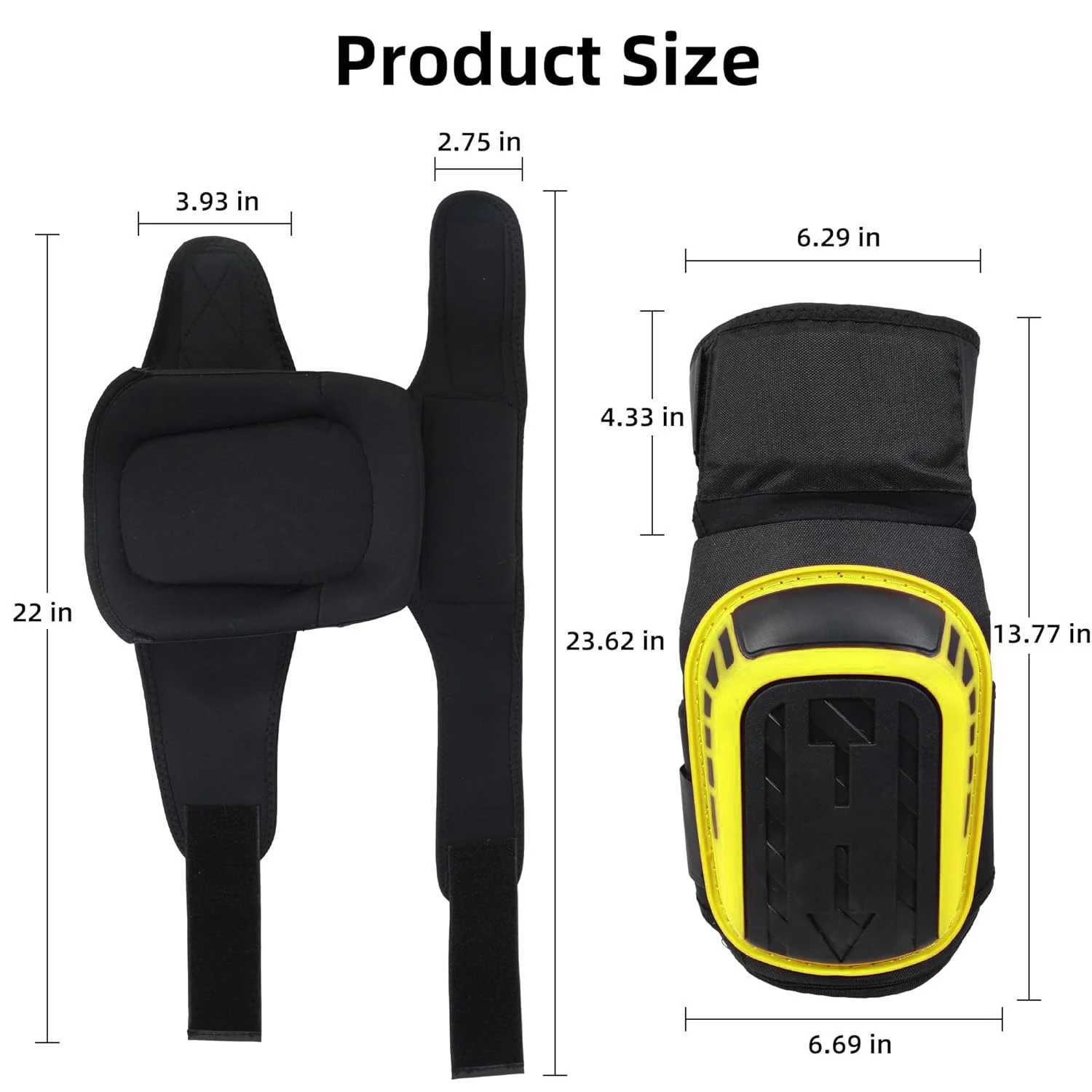 Knee Pads for Work Construction Gel Knee Pads Tools Comfortable Antislip for Cleaning MountaineeringCyclingroller Skidding J250917