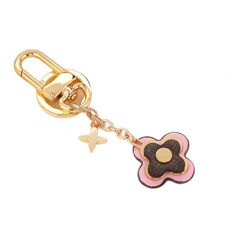 Luxury Keychain donkey house hotselling series fashion metal bag pendant old flower keychain car ring key buckle Ornament Pendant Accessories Chains