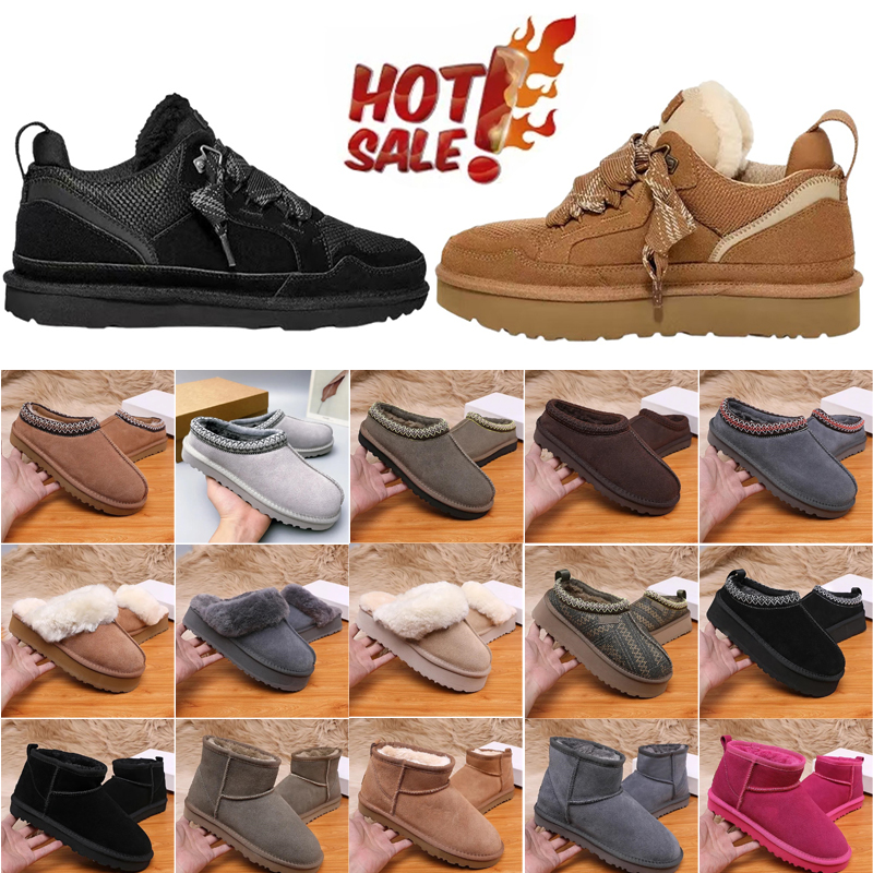 designer slippers tasman tazz women stylish boots platform comfortable booties mens durable winter snow shoes classic mini ankle chestnut 36-44