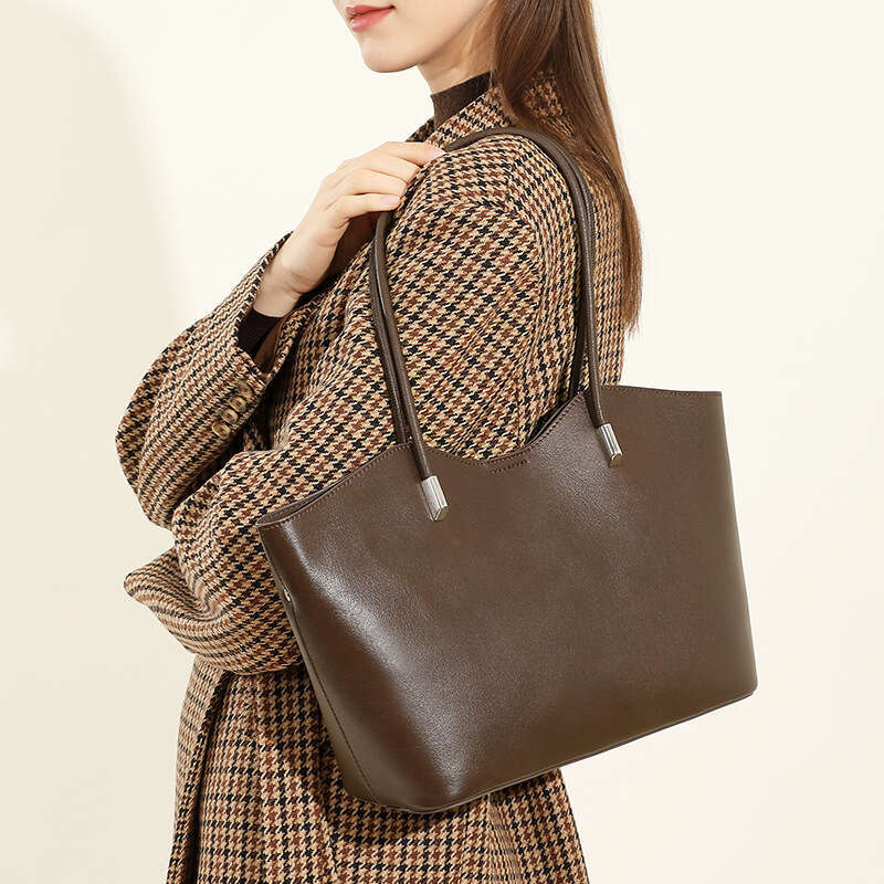 New Large Capacity Women's Shoulder For College Students, Commuting Tote Bag B3