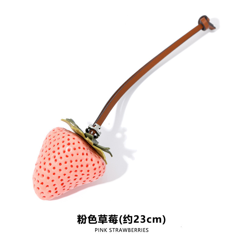 designer keychain new sp181 suitable for straw bags highend fresh versatile highquality Imitation resin pendant luxury keychain wallet