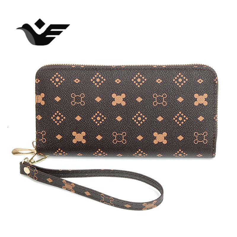 Feiyan Free Shipping New Designer Wallet 2025 High Quality Women's Wallet Korean Long Wallet Multi Card Coin Wallet Wallet Zipper Handbag