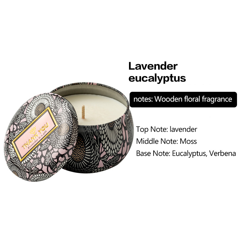 Handcrafted Three-Tone Flame-Free Soy Wax Candles with Aromatic Scents for Gifting Boxes Bulk Purchase