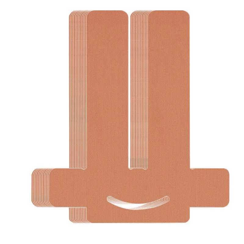 612pcs Precut Kinesiology Tape for Knees Elastic Knee Support Stability Pain Relief Sports Waterproof Breathable Athletic Tape J250917