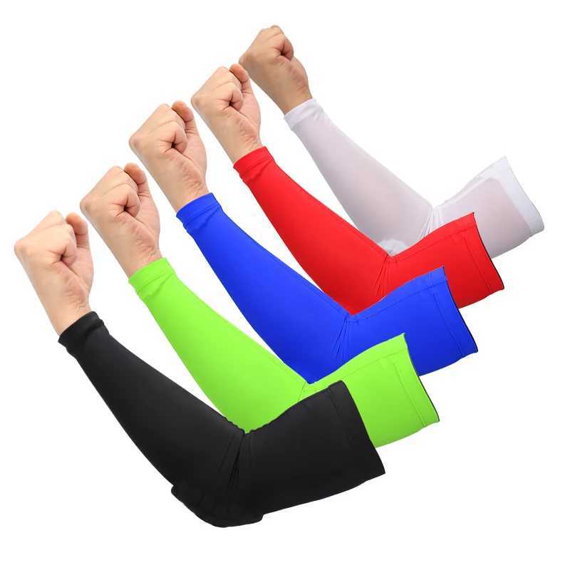 1pc arm sleeve armband elbow support Basketball Arm Sleeve Breathable Football Safety Sport Elbow Pad brace protector J250917
