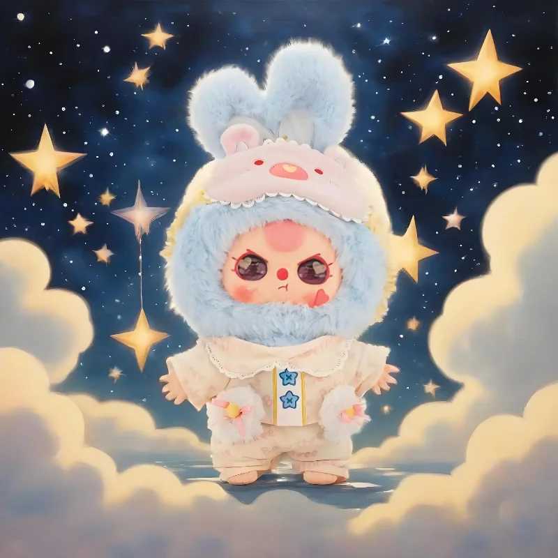 Baby Three Sweet Dream 400 Series Plush Blind Box Vinyl Face Large Doll Desktop Decorative Mystery Box Kids Toys Birthday Gift C250917