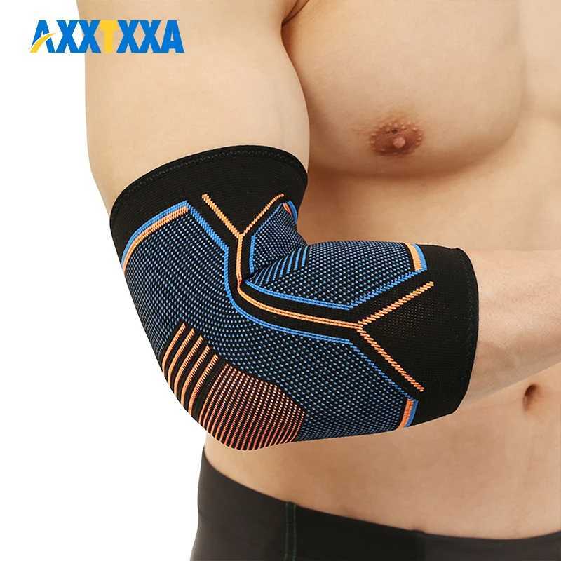 AXXTXXA 1PCS Fitness Elbow Brace Compression Support Sleeve for Tendonitis Tennis Elbow Golf Elbow Treatment Weightlifting J250917