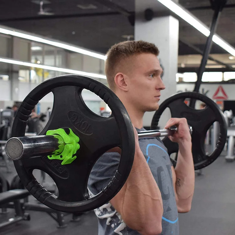 1PC Of Locking 50mm Diameter Standard Bar Dumbbell Barbell Collars Lock Clips Clamp Weight Lifting Gym Fitness Bodybuilding 250917