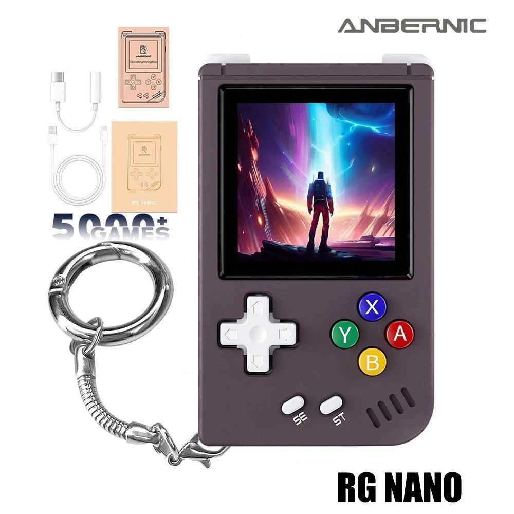 ANBERNIC G Nano Handheld Game Console Portable Retro Video Games Consoles Hand Held Aluminum Alloy CNC Music Player 154Inch IPS H250917