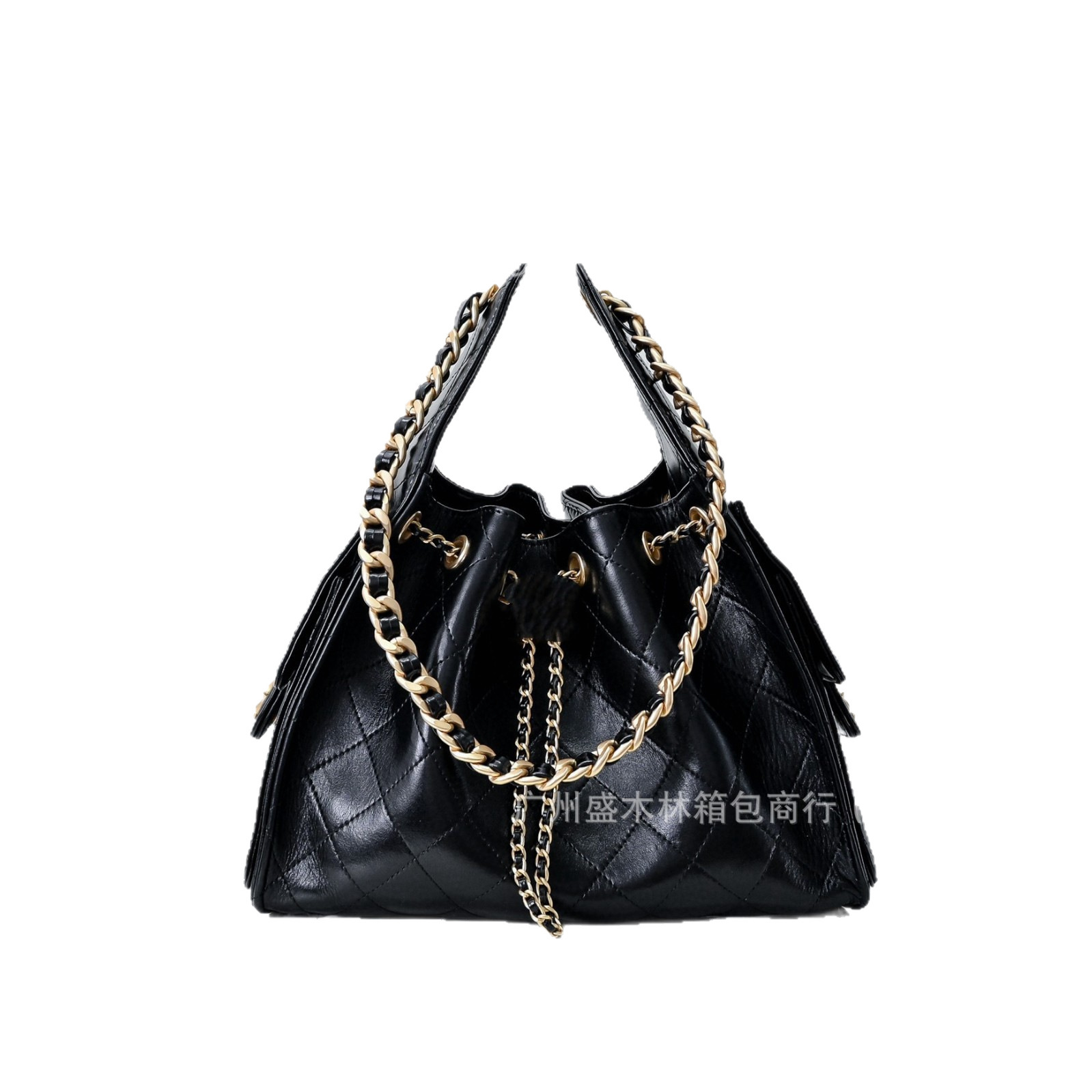 Designer 2025 New Underarm Bag Quilted Chain Pulling Rope Fashion Single Shoulder Women's Bag