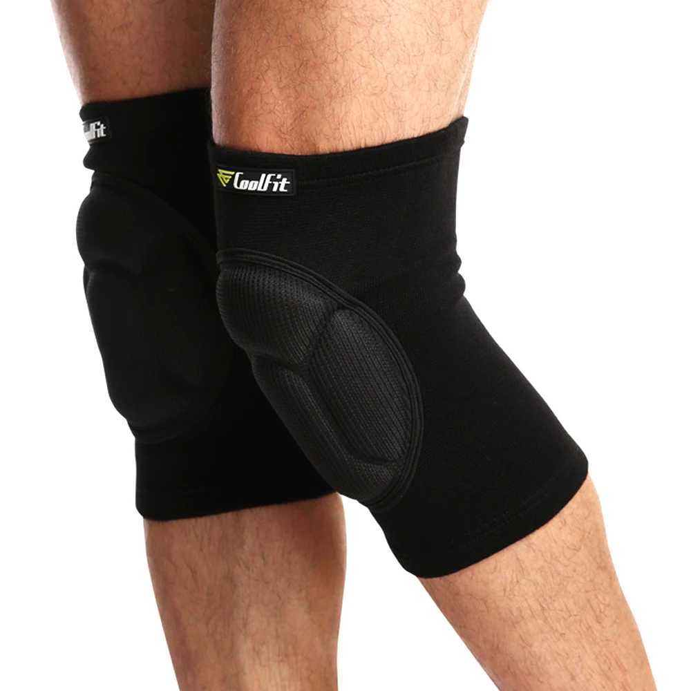 1Pair Protective Knee Pads for Men Women WorkVolleyball Knee Pad Thick AntiSlip Kneepads Soft Dance Gardening Knee Pads J250917