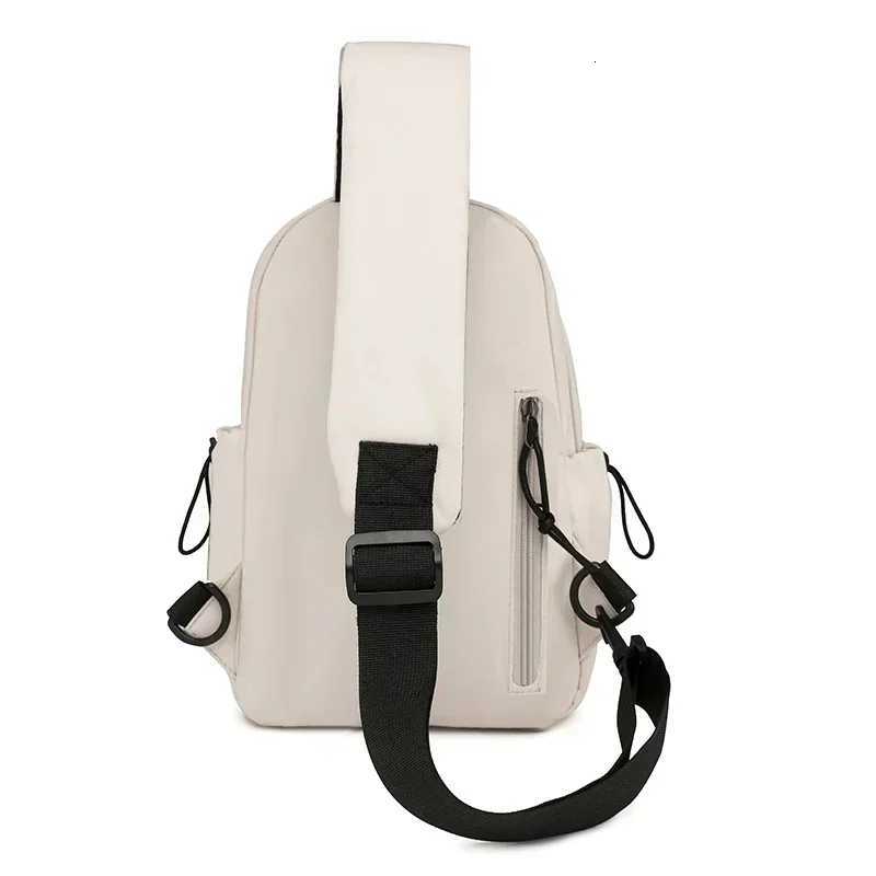 Unisex Stylish Nylon Crossbody Bag Fashionable Chest Pack Shoulder Bag for Everyday Use Z250918