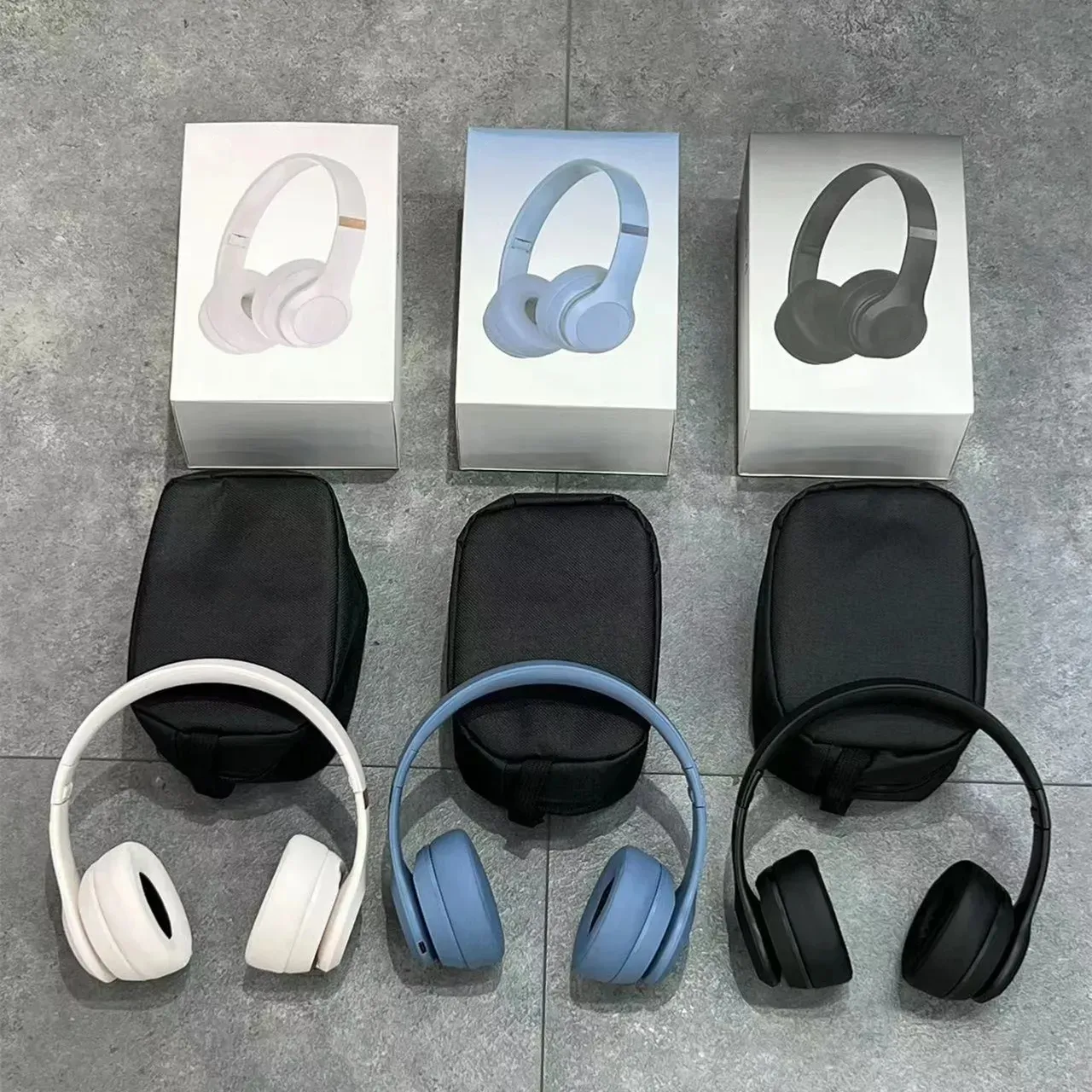 For Studio Pro Wireless Earphones solo 4 Active noise reduction Bluetooth headphones Foldable Sports Headphones