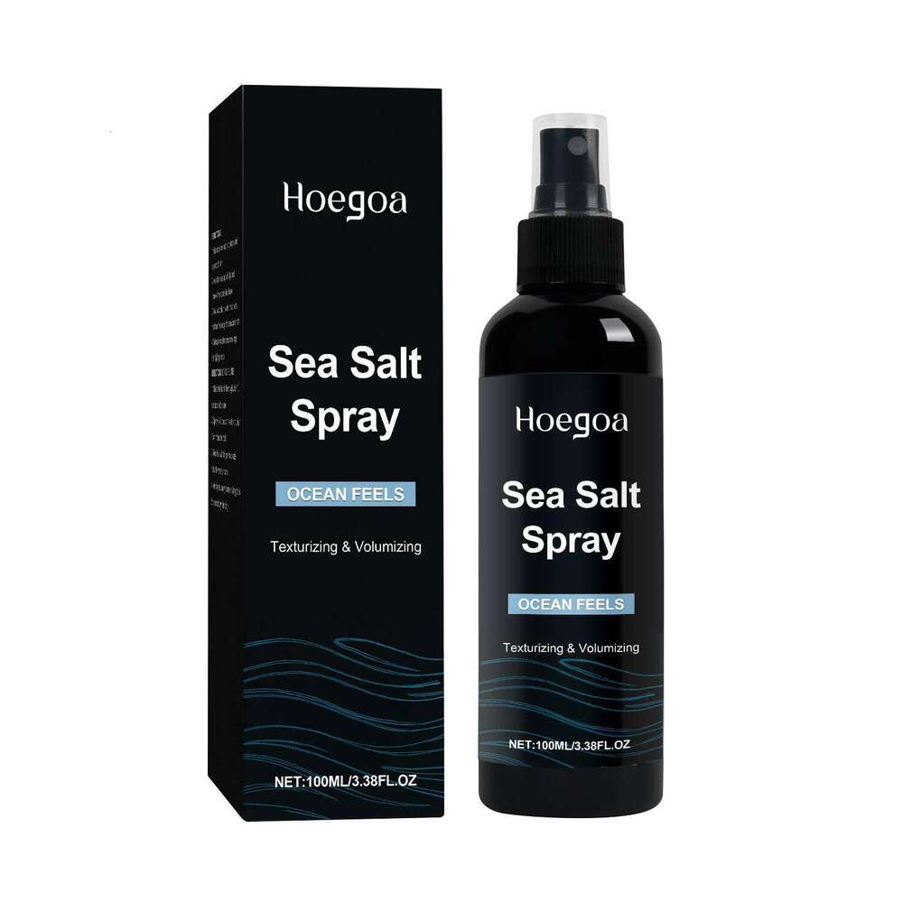 Hoegoa Men's Sea Salt Fluffy Long-lasting Refreshing Hair Root Texture Care Styling Spray