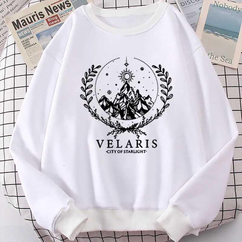 2025 Velaris City of Starlight Printed Sweatshirt Women The Night Court Graphic Sweatshirts Acotar Autumn Winter Hoodie SweatZ250918