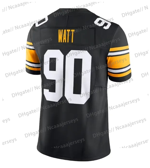 Personalized 8 Aaron Rodgers Will Howard Custom Football Jersey Metcalf WATT Fields Fitzpatrick Wilson Embroidered Letter Number Design33