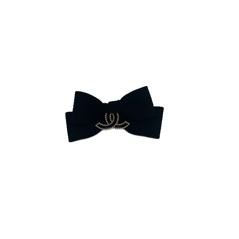 Designer Bow Classic Letter Pattern Luxurious Puppy Bows Cat Topknot Headdress with Rhinestones Dog Grooming Bowknot Pet Hair Accessories 802 Free shi
