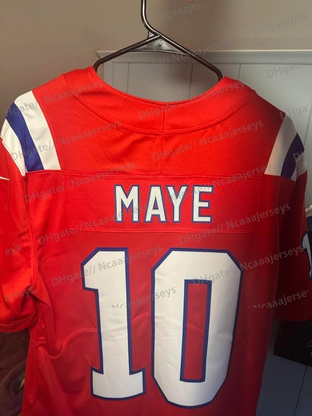 Personalize Custom Football 2025 Rivalries Jerseys Drake Maye Rhamondre Stevenson Hunter Henry Jahlani Tavai Stefon Diggs Christian Gonzalez 12 Brady 
