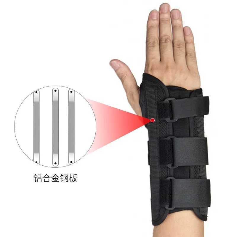 Wristband Hand Wrist Guard Support Brace Splint Carpal Tunnel Arthritis Sprain RightLeft Gym Strap Pain Relief Wrap Bandage J251211
