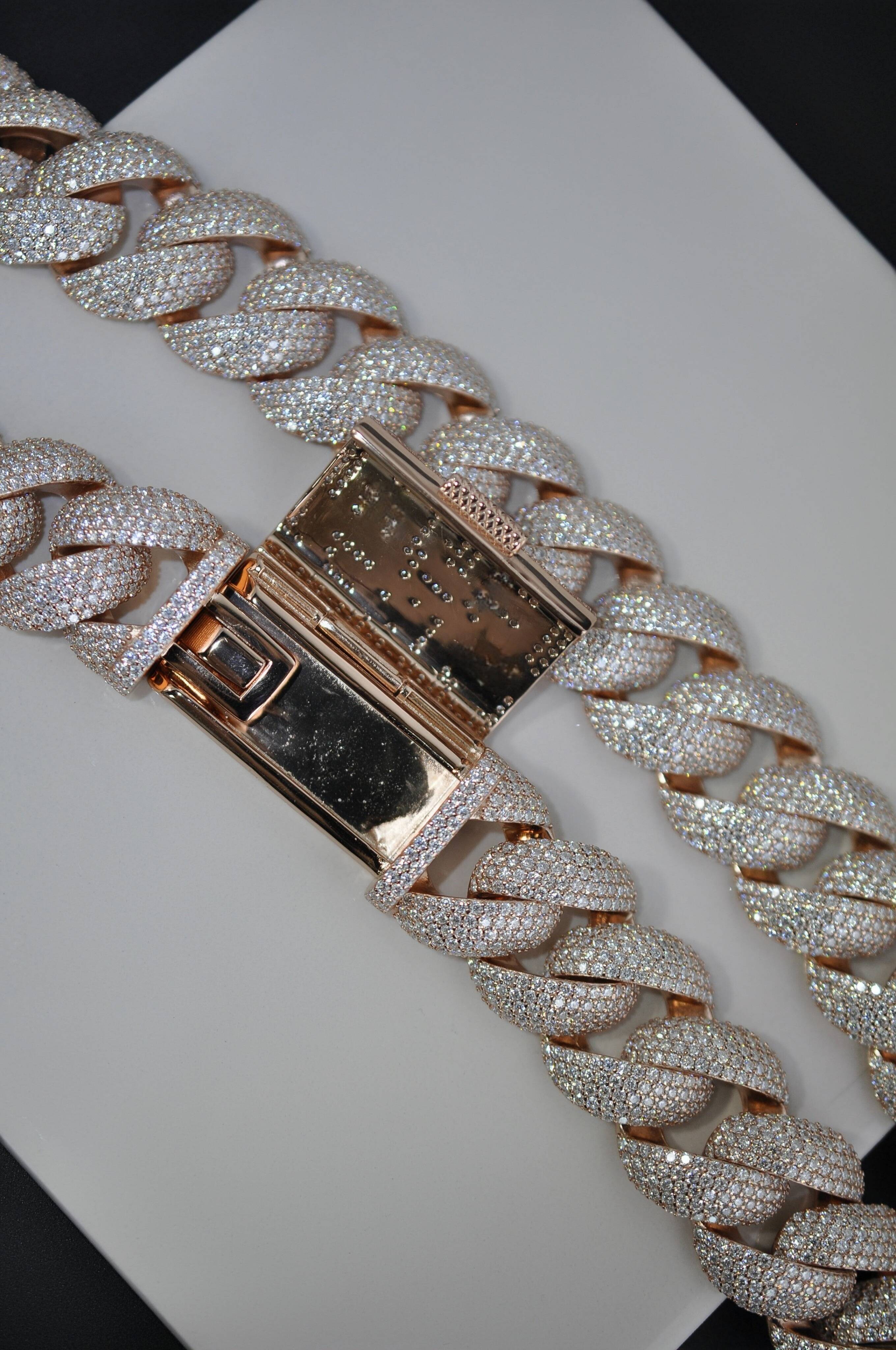 6810mm Gold 925 Sterling Silver GRA Iced Out Mossanite Jewelry VVS Moissanite Diamond Cuban Link Chain Bracelet for Men Women