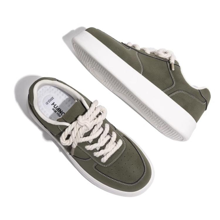 Boy Footwear Streetwear Shoes Men's Korean Casual Sneakers with Thick Soles