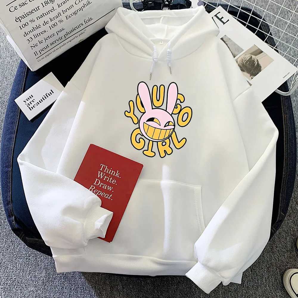The Amazing Circus Rabbit Hoodies Long Sleeve Cartoon Graphic Sweatshirts Winter Fleece Casual Kawaii Printing Pullovers HoodedZ250918
