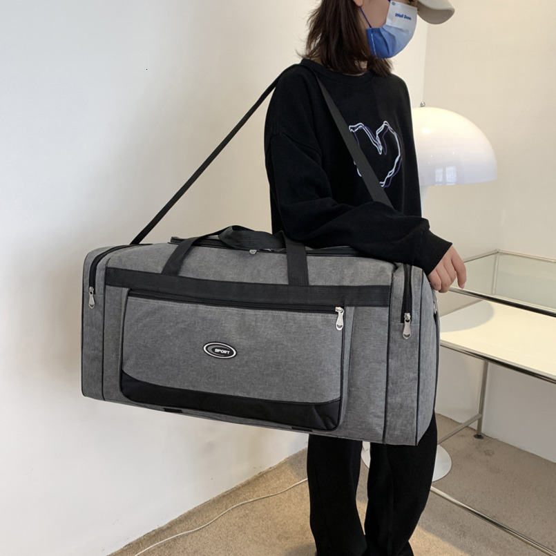 Foldable Large Capacity Handheld Travel Men Women, Suitable Long Short Trips, Luggage Bag for Pregnant Women and Moving Sampling link