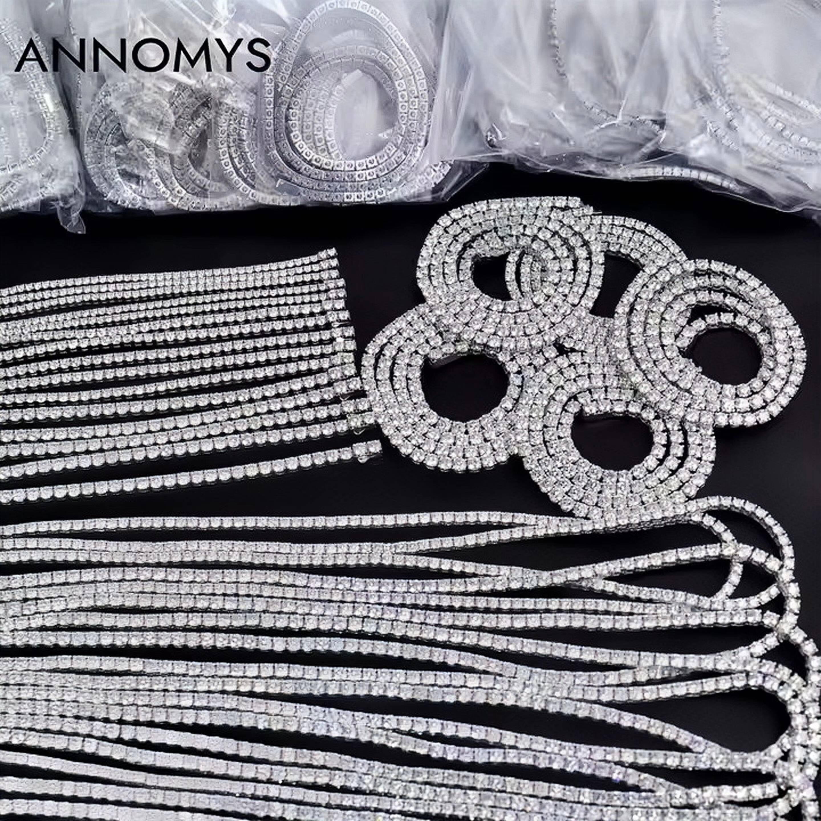 Pass Diamond Tester GRA Hip Hop Jewelry Charms Iced Out 265mm Lab Diamond 925 Silver VVS Moissanite Tennis Chain Necklaces