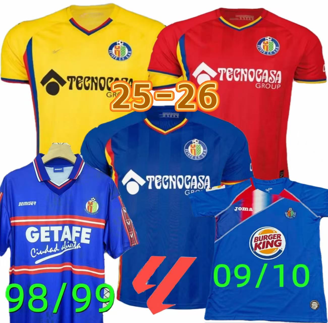 25 26 Getafe Soccer Jerseys Mayoral Latasa Greenwood 2025 Jaime Mata Unal Alena Maksimovic Arambarri Milla Jose angel Football Shirts kids kit home and away jersey
