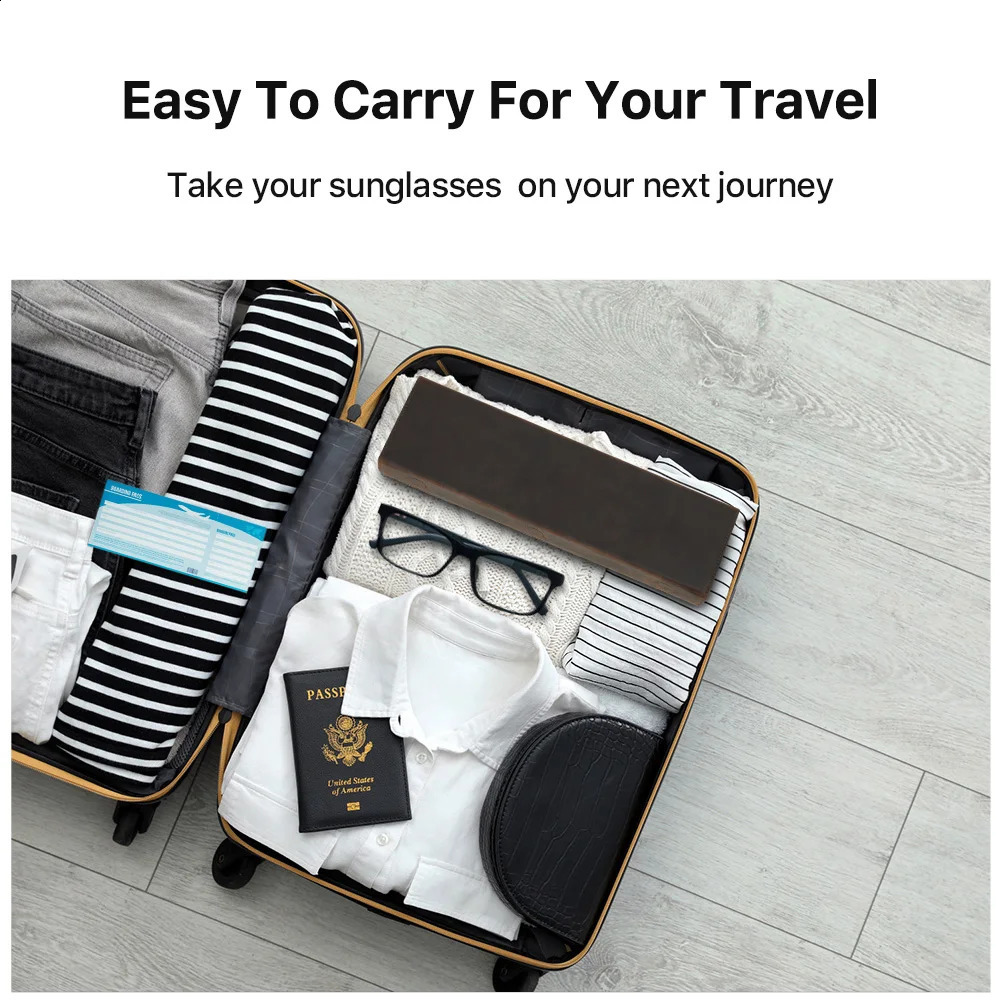 Retro Genuine Leather 23468 Grids Eyeglasses Storage Box Sunglasses Glasses Display Case Family Travel Organizer 250918