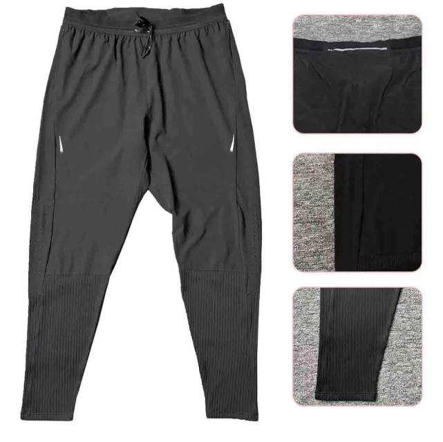 Sports stretch sweatpants basketball mens gym elastic fiess tights sportswear quick drying running training compression jogger pants yoga long leggings 66