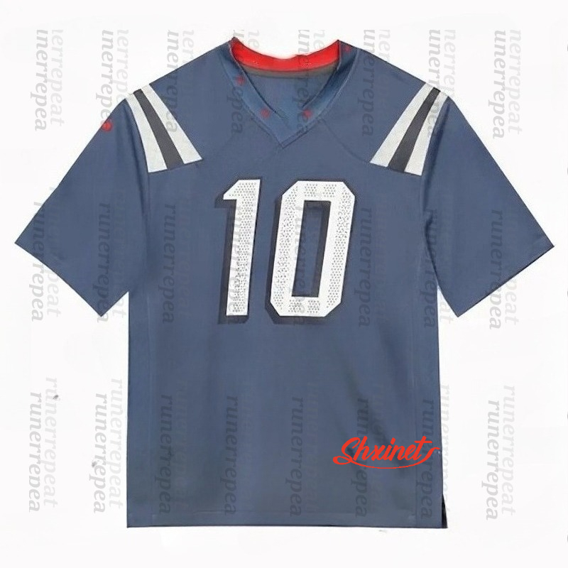 Custom Football Jersey Drake Maye Stefon Diggs Christian Gonzalez 12 Brady Mike Vrabel00