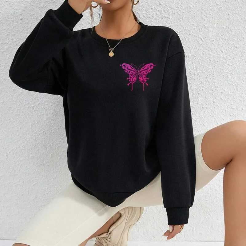 Hot Sales Womens Sweatshirts Printed Casual O Neck Tops Outdoors Sports Jogging Pullover Street Long Sleeves Woman Clothing 2025Z250918