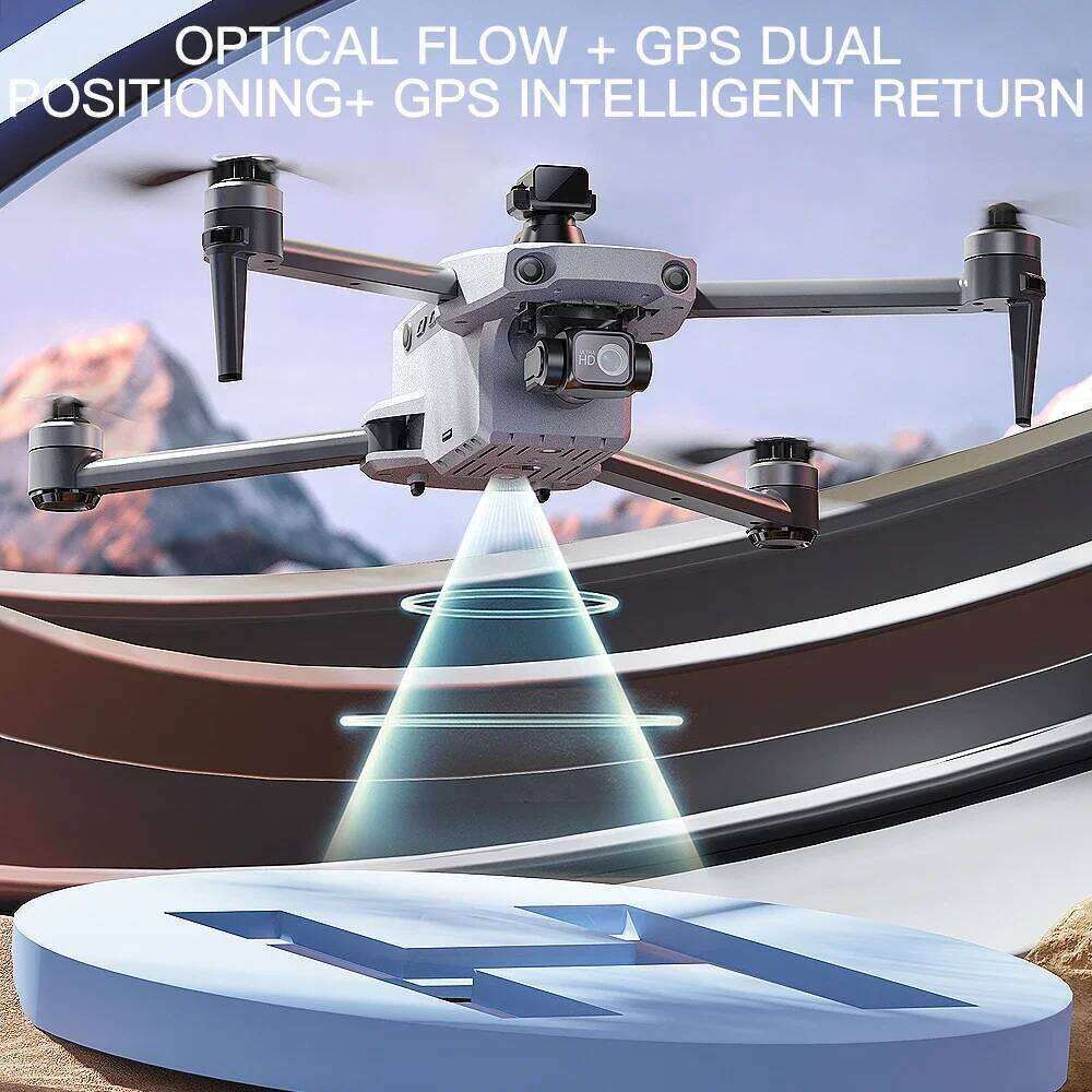 Camera Drone GPS Professional Drone K11 Tubro With 8K Dual Cameras 3-Axis Gimbal Joint Brushless FPV 5.8G Image Transmission 4Km Quadcoptr