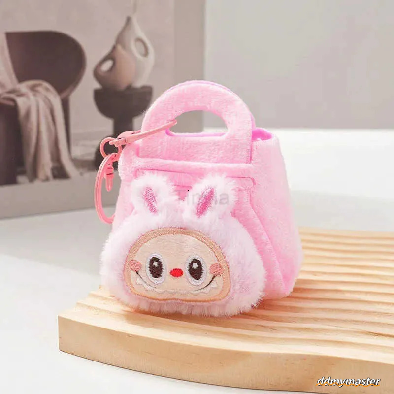 2025 Hot Selling Cute Sheep Plush - Cartoon Doll Keychain Jewelry Change Storage Bag Backpack Hanging Decoration U250808 ddmymaster